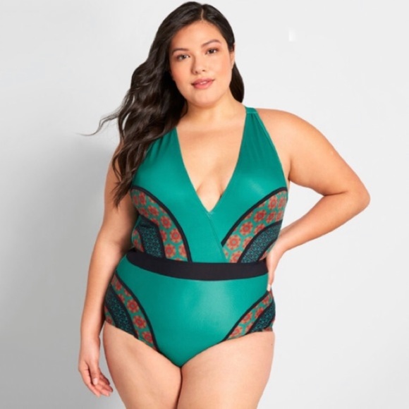 Modcloth Other - New ModCloth Plus Gilda Retro One Piece Swimsuit